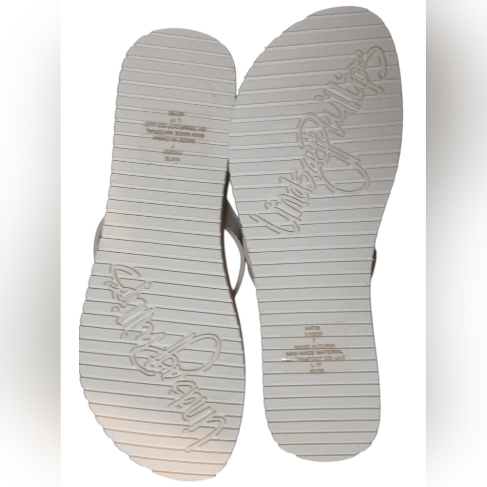 Lindsay Phillips -NWT, Switch Flops Model Katie, Pink, Gray,Beige, Bow W/Gold... - Picture 7 of 11
